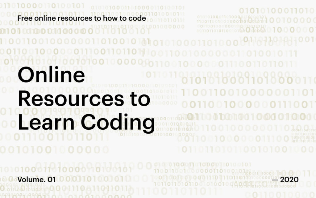 Free online resources to learn programming and how to code