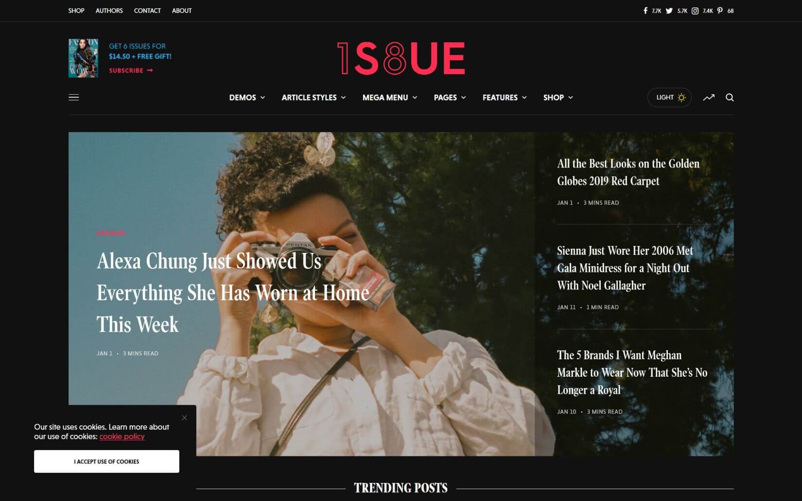 The Issue A Versatile Magazine WordPress Theme