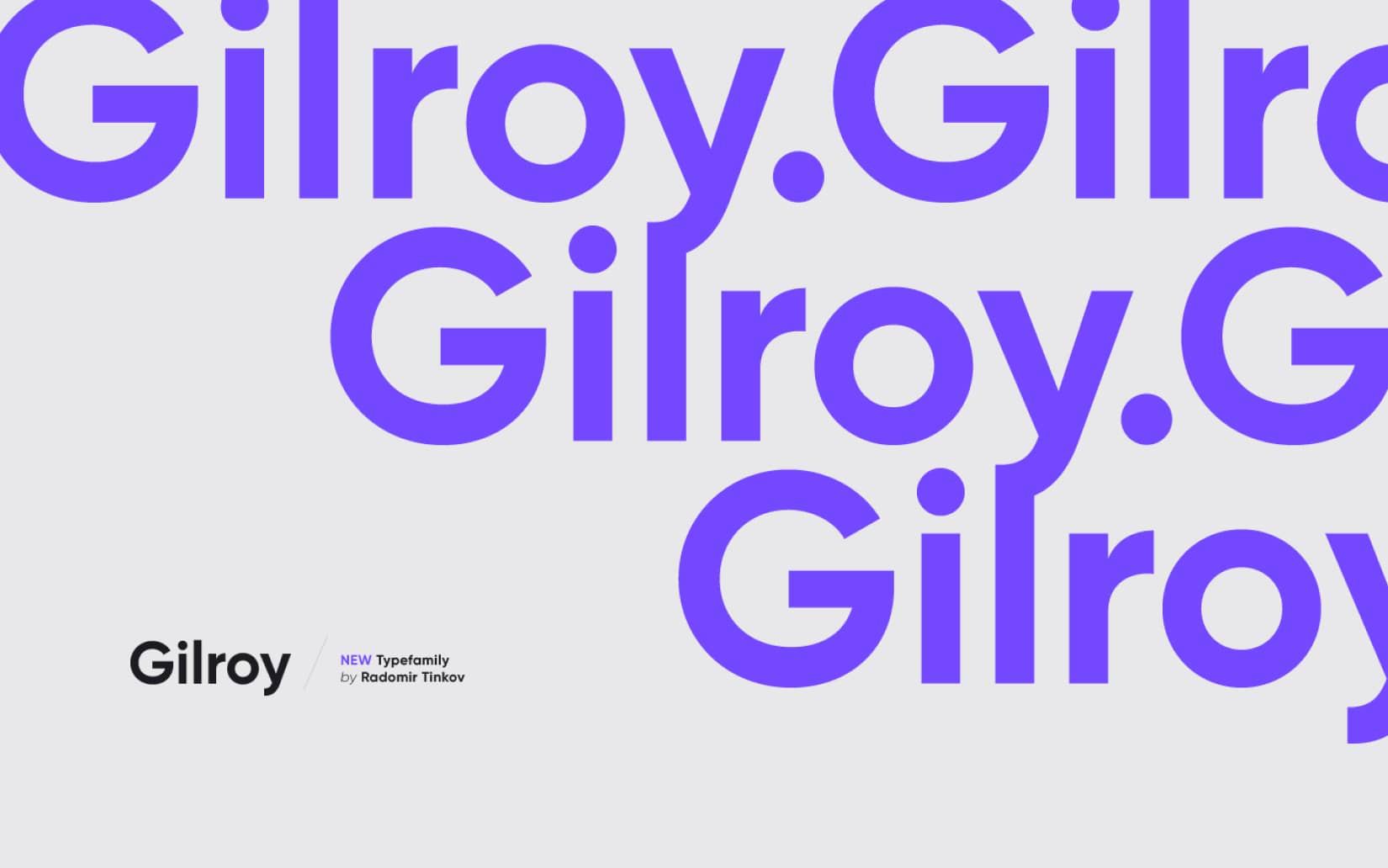 Best Free Display Fonts Gilroy