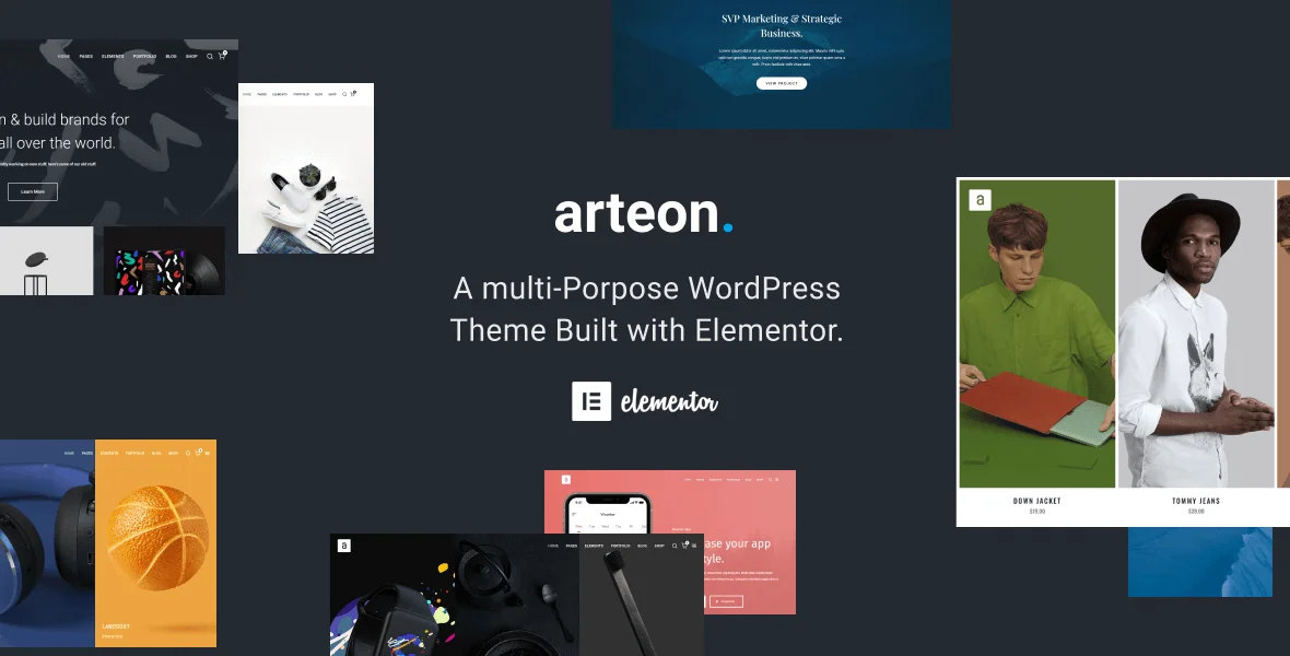 Arteon — Multi-Purpose WordPress Theme