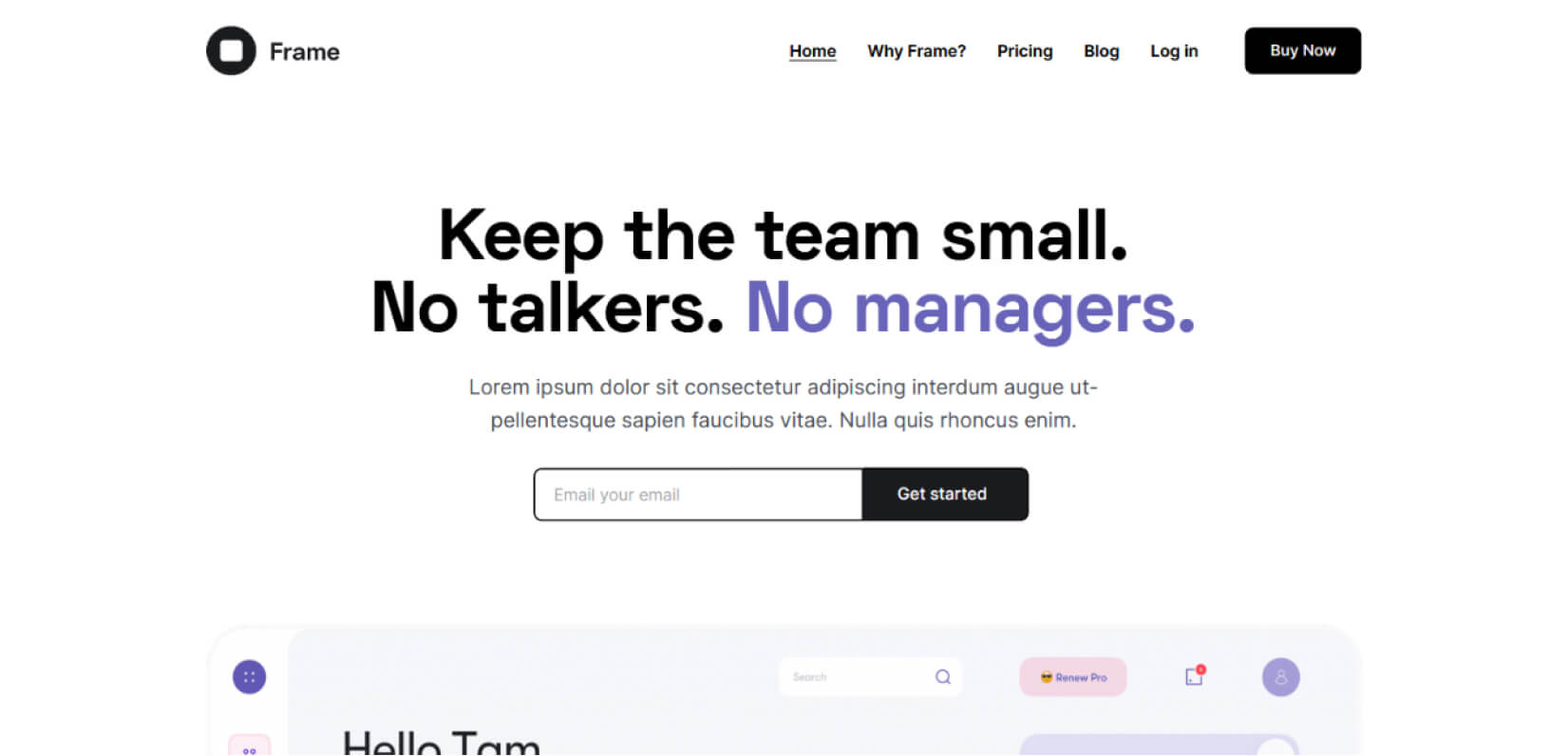 Intuitive and flexibile interface to build your website with Neuron Themes