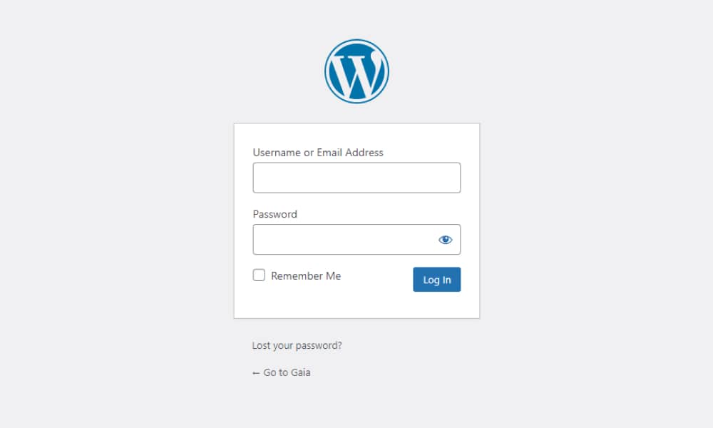 How to find the WordPress login page (1)