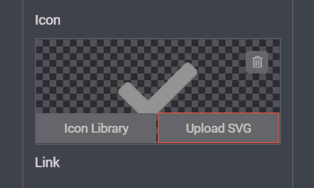 Upload SVG files in Elementor