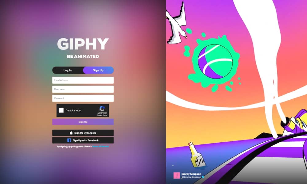 Make your own gif stickers - Create a branded account in Giphy