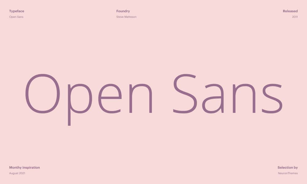 Open Sans Free Google Font 1