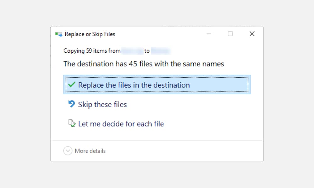 replace the file - fix cannot modify header information