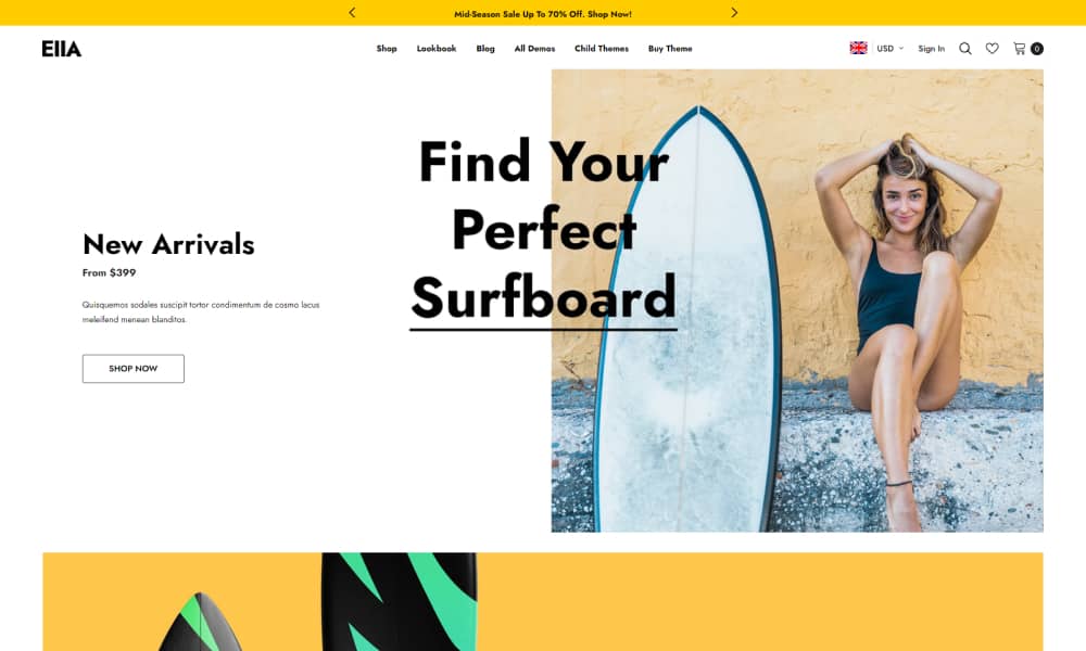 Ella Best Shopify Responsive Themes for 2021 1