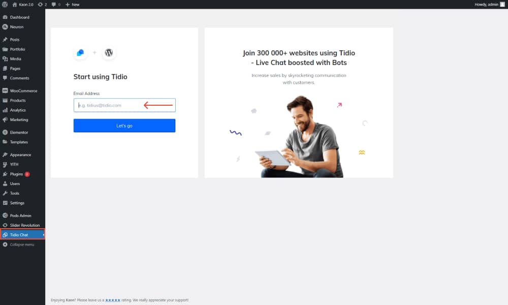 Getting Started with Tidio Live Chat