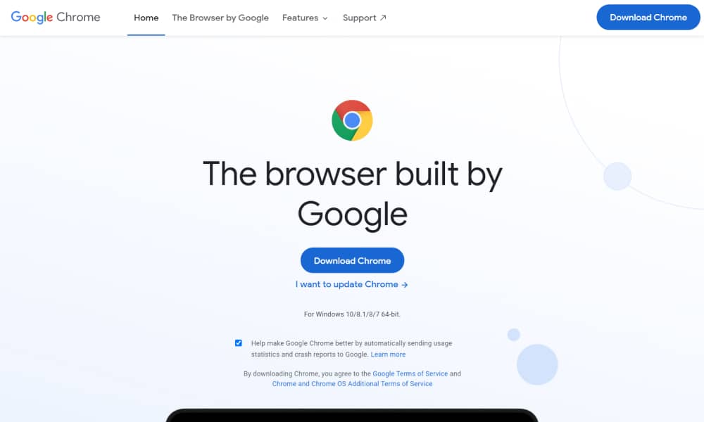 Google Chrome - The Most Secure Browsers for 2021
