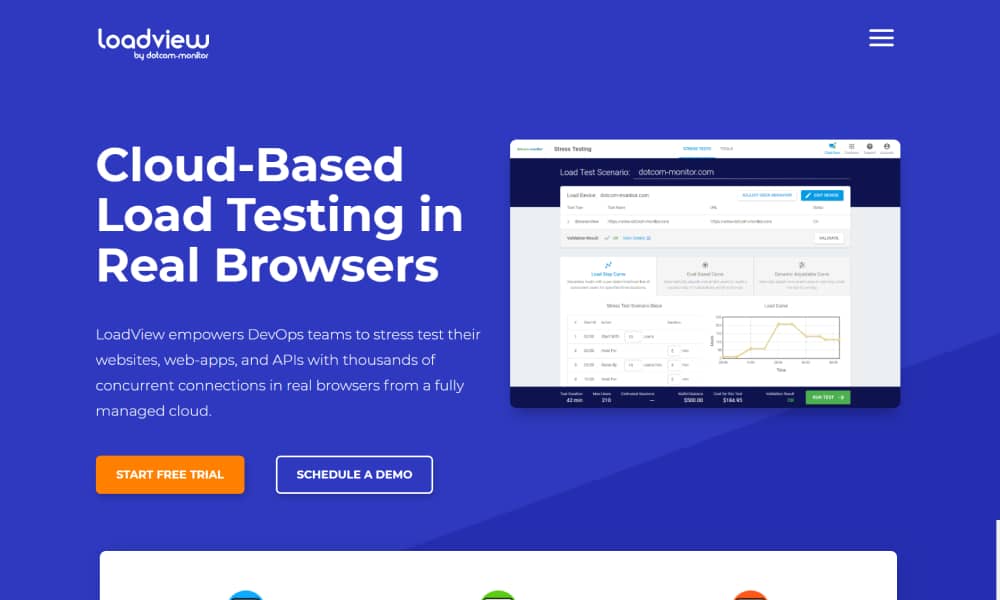 LoadView = Best Performance Testing Tools for Website