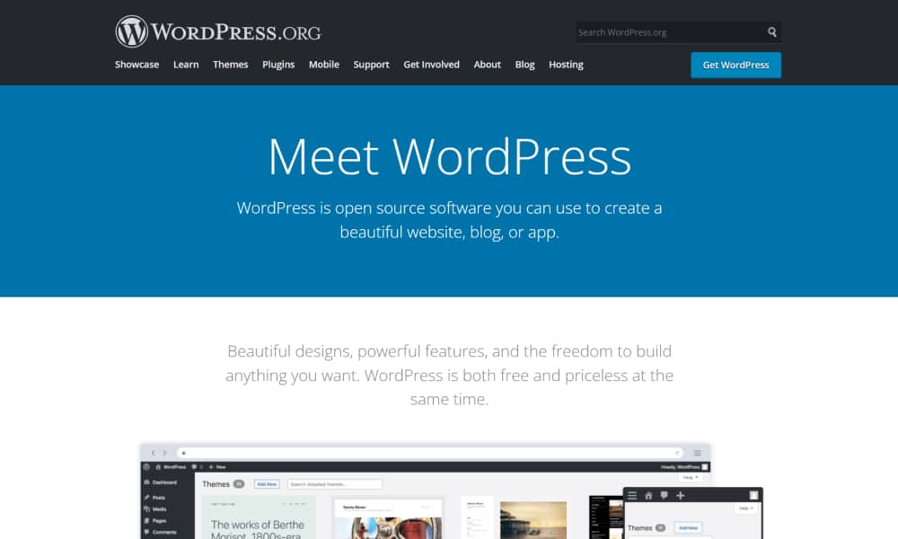 WordPress - The Best blogging Platforms for beginners